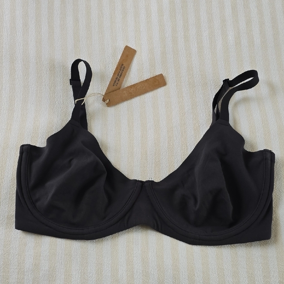 SKIMS Fits Everybody Unlined Demi Bra Size:36DD (36E) Onyx - Picture 1 of 5
